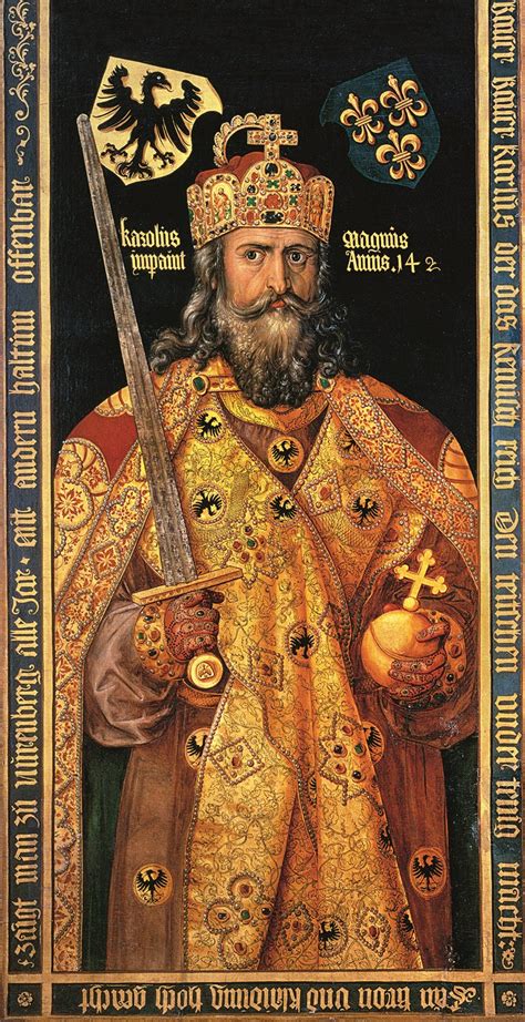 Illustrazione medievale di Carlo Magno