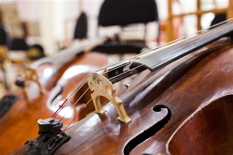 Dettaglio di un violoncello