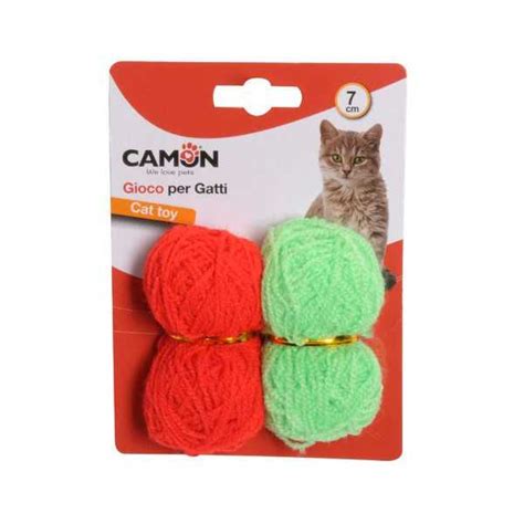 Centrotavola con gomitoli di lana in stile matrimonio a tema gatto