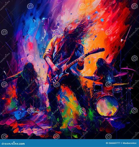 Foto di una band che suona dal vivo durante una festa