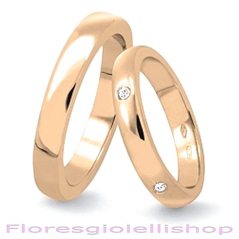 Oro e diamanti nelle fedi nuziali