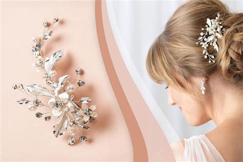Esempi di acconciature sposa con diversi tipi di fermagli