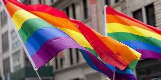 Simbolo arcobaleno che rappresenta i diritti LGBTQ+