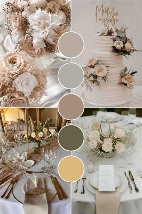 Tavolozza colori matrimonio