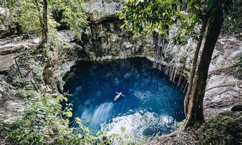 Un cenote naturale in Messico
