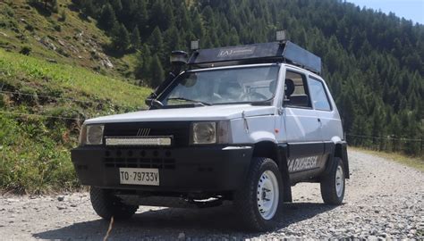 Fiat Panda 4x4 nel deserto del Marocco