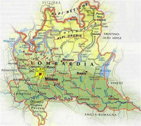 Mappa della Lombardia con evidenziata la provincia di Cremona e Cumignano sul Naviglio