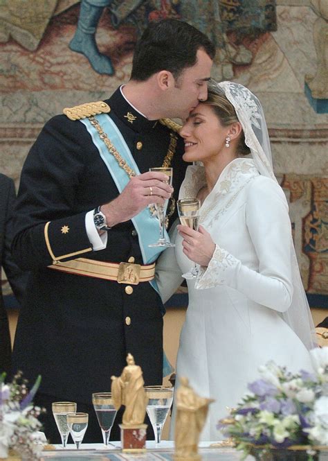 Foto ufficiale del matrimonio di Letizia Ortiz e Principe Felipe di Spagna