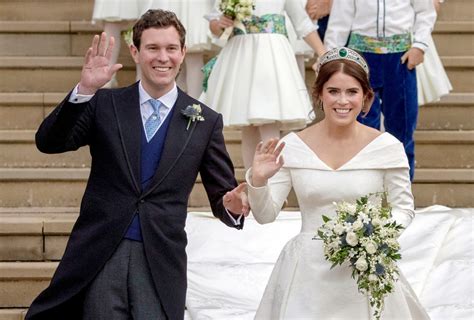 Foto ufficiale del matrimonio di Eugenie e Jack Brooksbank
