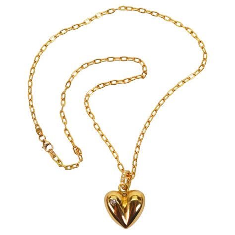 Collana con ciondolo a cuore