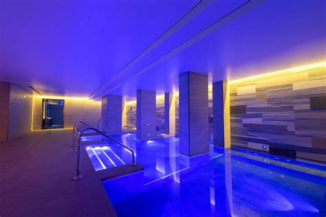 Schema del percorso benessere all'interno della Thalasso SPA