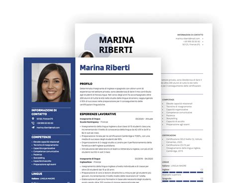 Uomo e donna che compilano un curriculum vitae