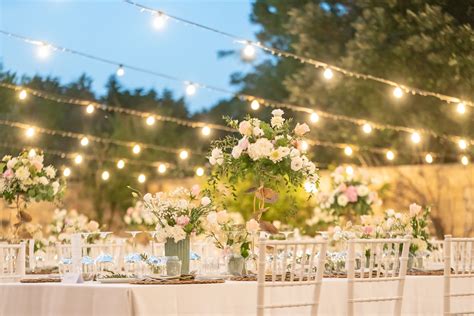 Dettaglio floreale di un matrimonio a Masseria San Lorenzo