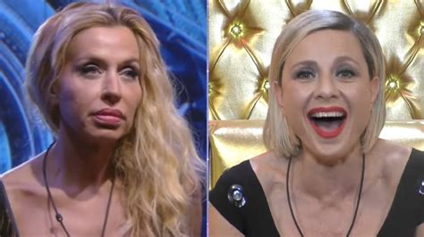 Valeria Marini e Antonella Elia in due immagini separate