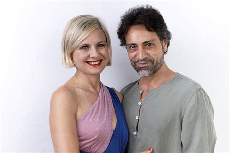 Antonella Elia e Pietro Delle Piane in una foto di coppia