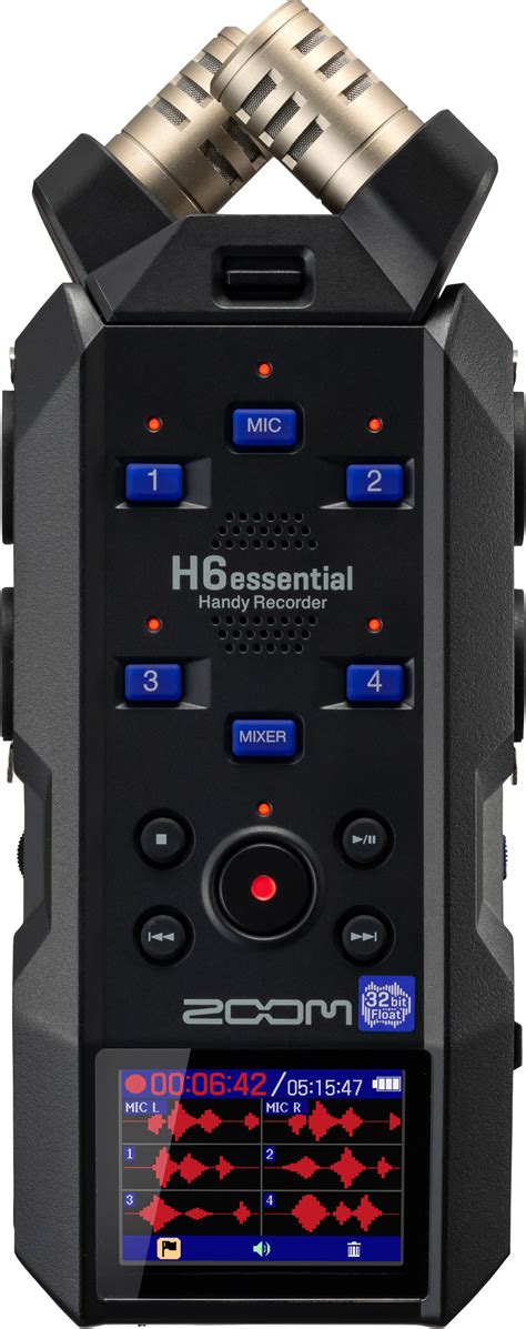 Schermata Home Zoom H6 Essential