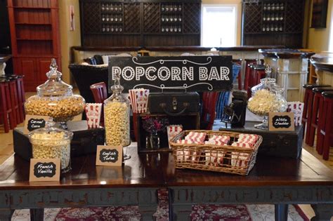 Popcorn Bar matrimonio