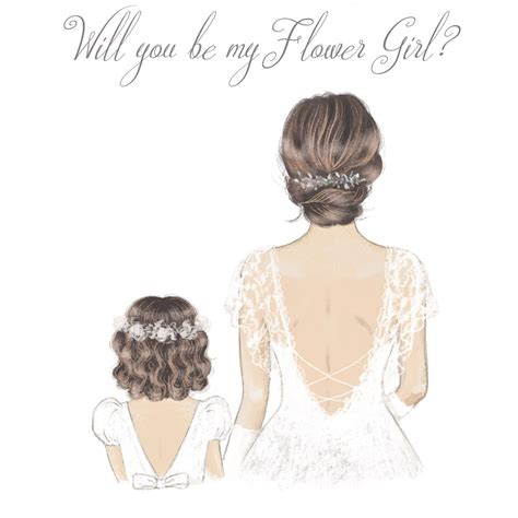 Illustrazione storica di damigelle al matrimonio