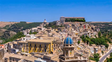 Vista panoramica di Ragusa Ibla