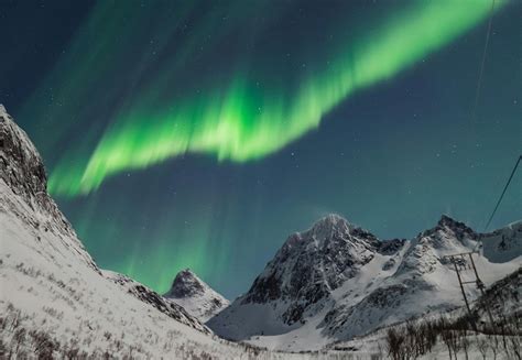 Mappa dei luoghi migliori per vedere l'aurora boreale
