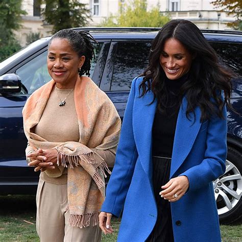 Doria Ragland e Meghan Markle insieme