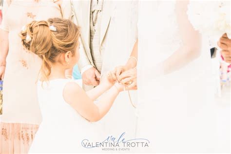 Valentina Trotta Wedding & Events al lavoro durante un matrimonio