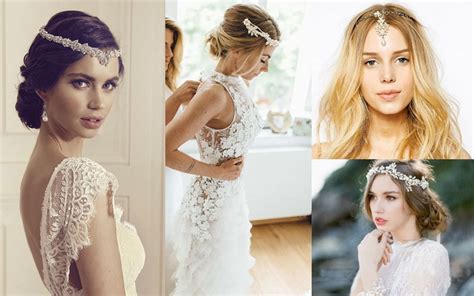 Accessori per capelli da sposa: diadema e fiori