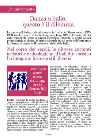 Grafico che mostra i diversi stili di ballo per matrimoni