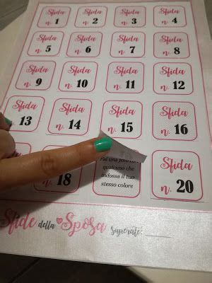 Calendario con data addio al nubilato evidenziata