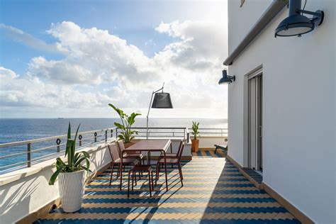 Terrazza panoramica con vista mare dell'Hotel Voce del Mare