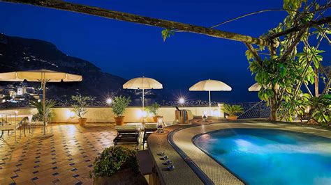 Vista panoramica dell'Hotel Conca d'Oro a Positano