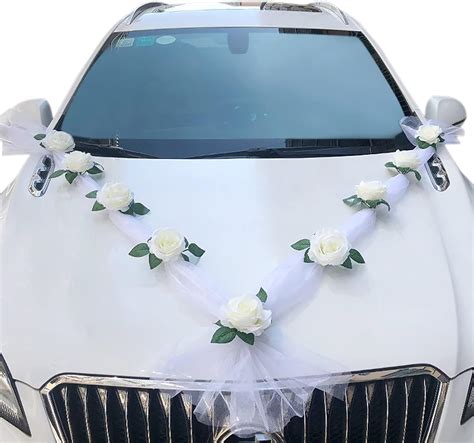 Decorazione auto matrimonio