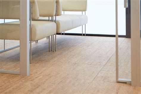 Pavimento in sughero Cortex Designatura Eco con decoro Quercia Luna