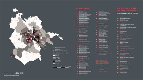 Mappa delle biblioteche in Italia