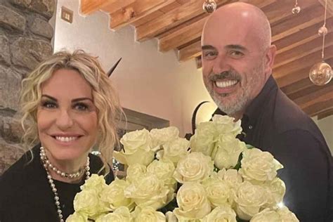 Antonella Clerici oggi con il compagno Vittorio Garrone