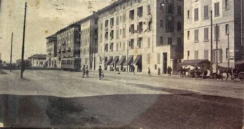 Quartiere Giambellino negli anni '50
