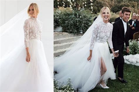 bozzetto abito da sposa Dior Chiara Ferragni