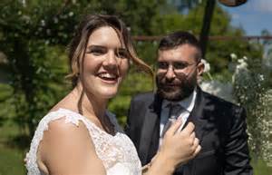 Linda Manzoni e Andrea Torreggiani durante il loro matrimonio a prima vista