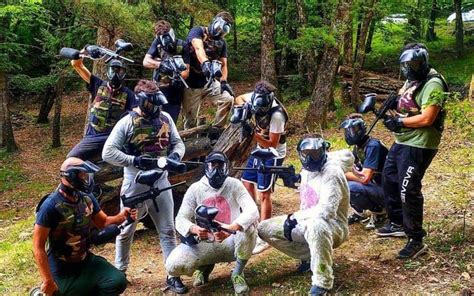 Partita di Paintball per addio al nubilato e celibato