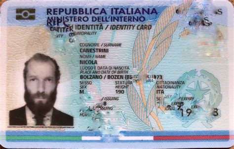 Documenti d'identità italiani