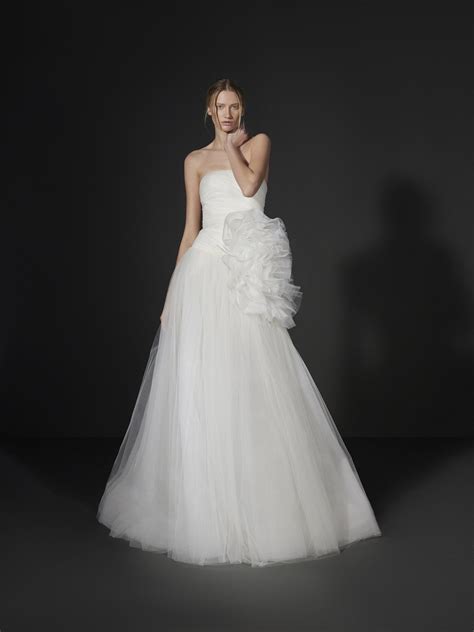 Vera Wang wedding guest dress