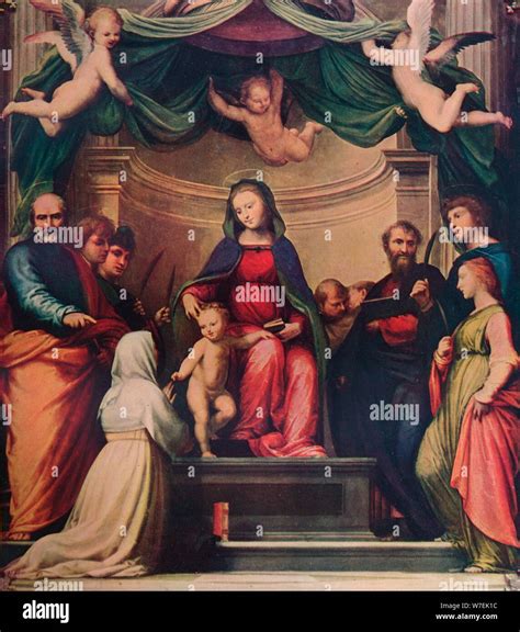 Raffigurazione del matrimonio mistico di Santa Caterina con Cristo che le dona l'anello