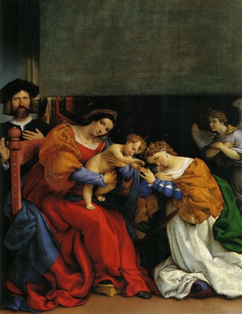 Il Matrimonio mistico di Santa Caterina di Francesco Vanni (Galleria Borghese)
