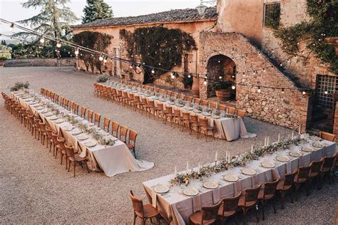 Esempio di villa per matrimoni in Toscana