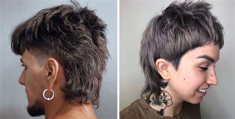 confronto tra micro-mullet e mullet classico