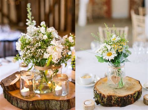 Matrimonio a tema country con baule in legno come centrotavola