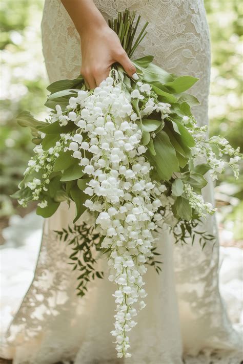 Bouquet da sposa con mughetto