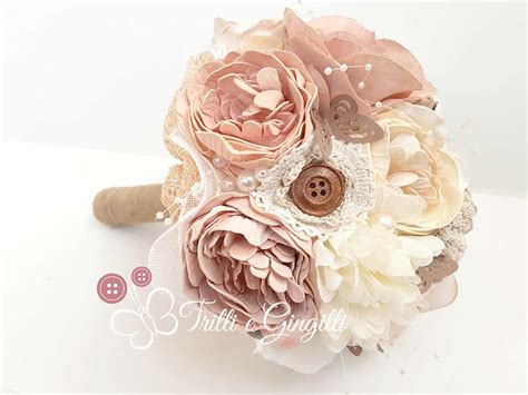 Bouquet vintage per seconde nozze