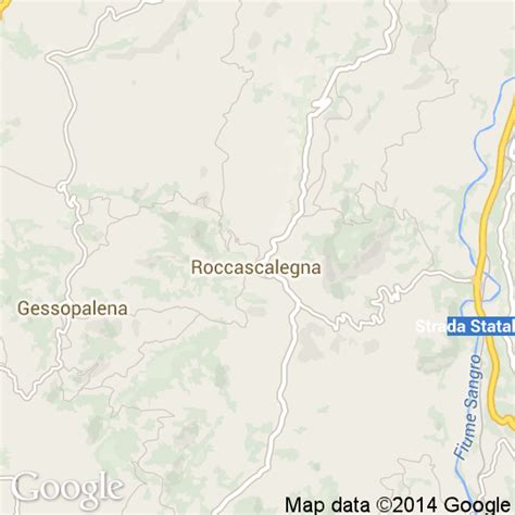 Mappa di Roccascalegna