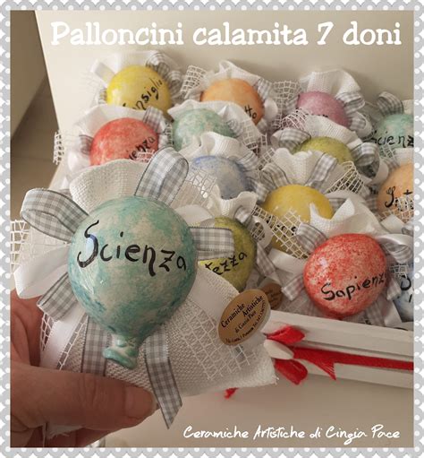 Bomboniere in ceramica decorate a mano
